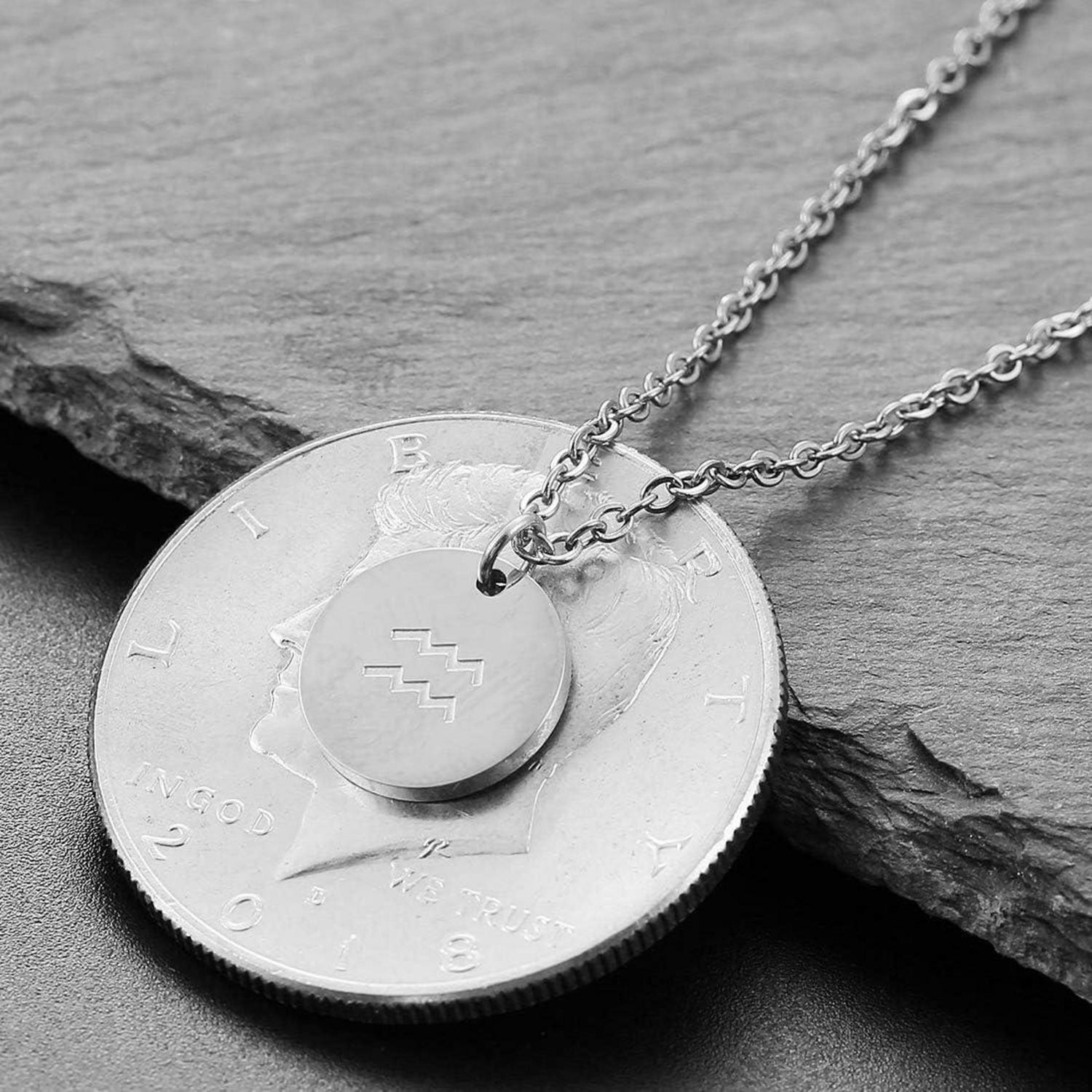 Sternzeichen Kette Gold für Damen - Horoskop Mutter Tochter Geschenk