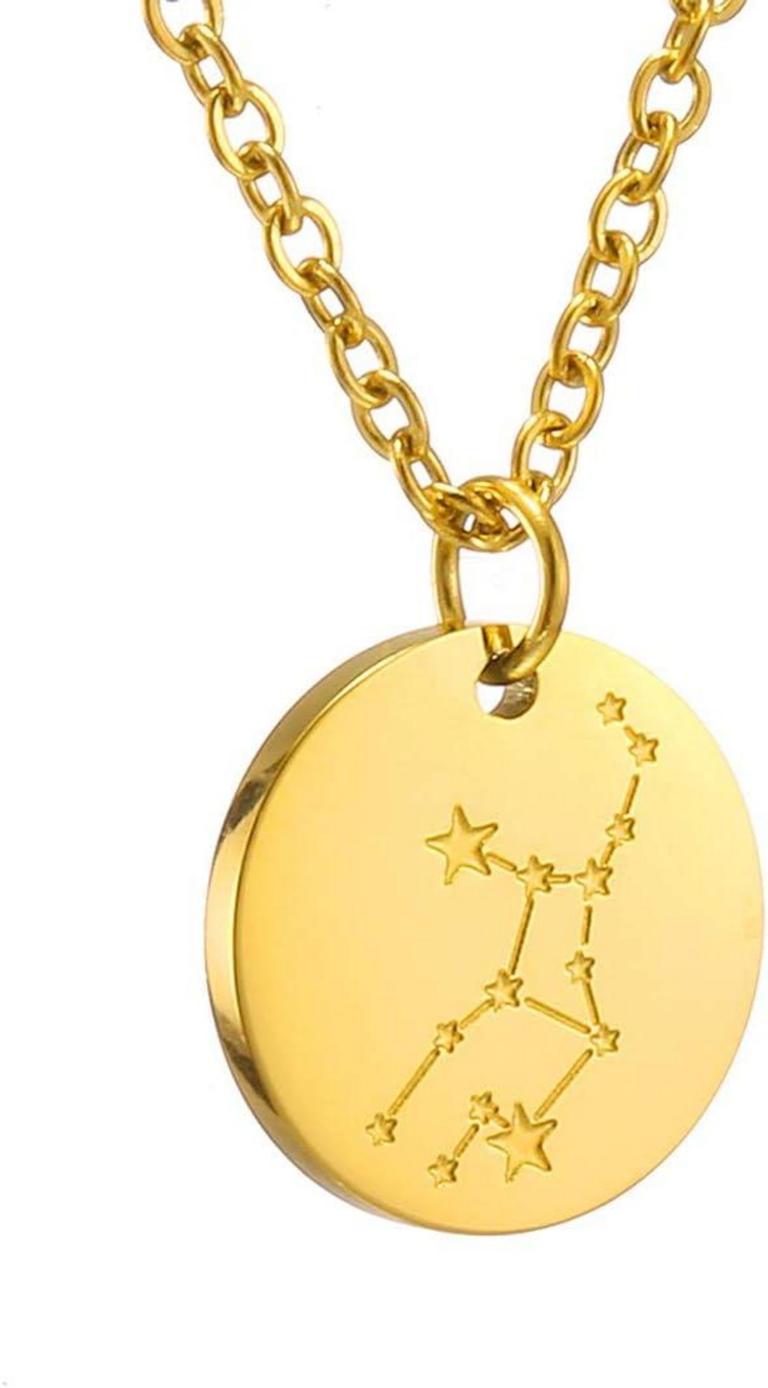Sternzeichen Kette Gold Jungfrau Horoskop Damen Mutter