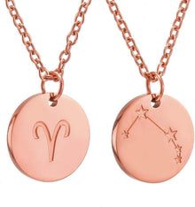 Sternzeichen Kette Gold Roségold Silber Horoskop Mutter Tochter