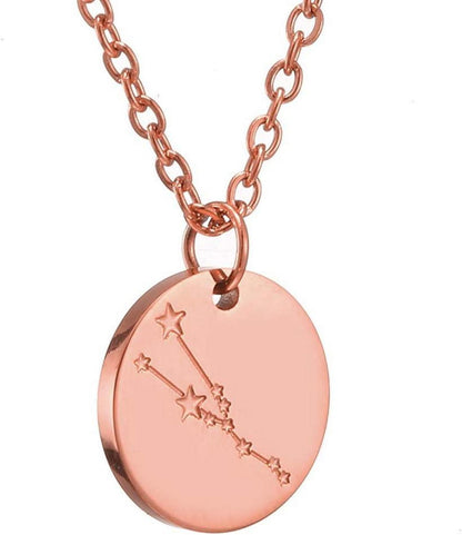 Sternzeichen Kette Stier Gold Rosegold Silber Horoskop Damen