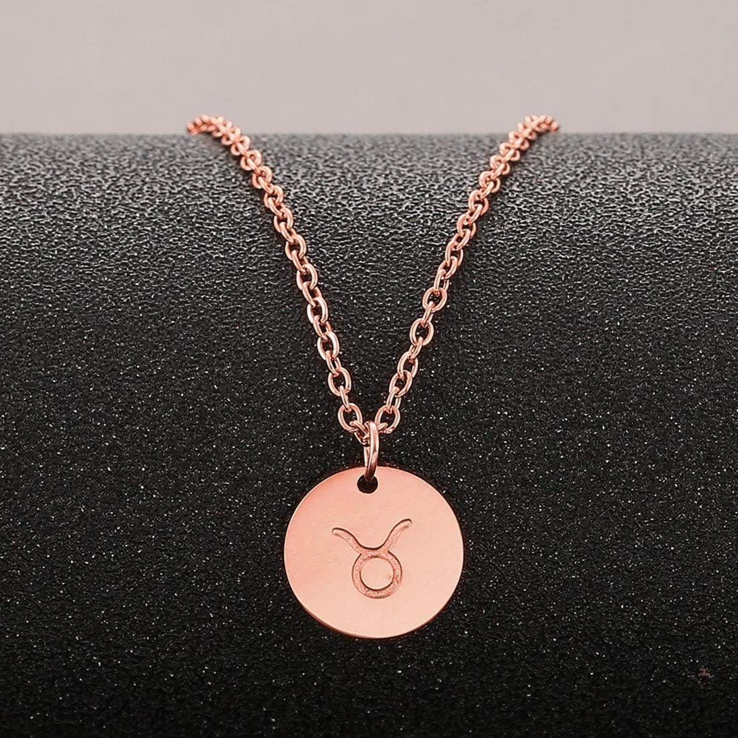 Sternbildkette Gold Stier Horoskop Mutter Tochter Freunde Geschenk