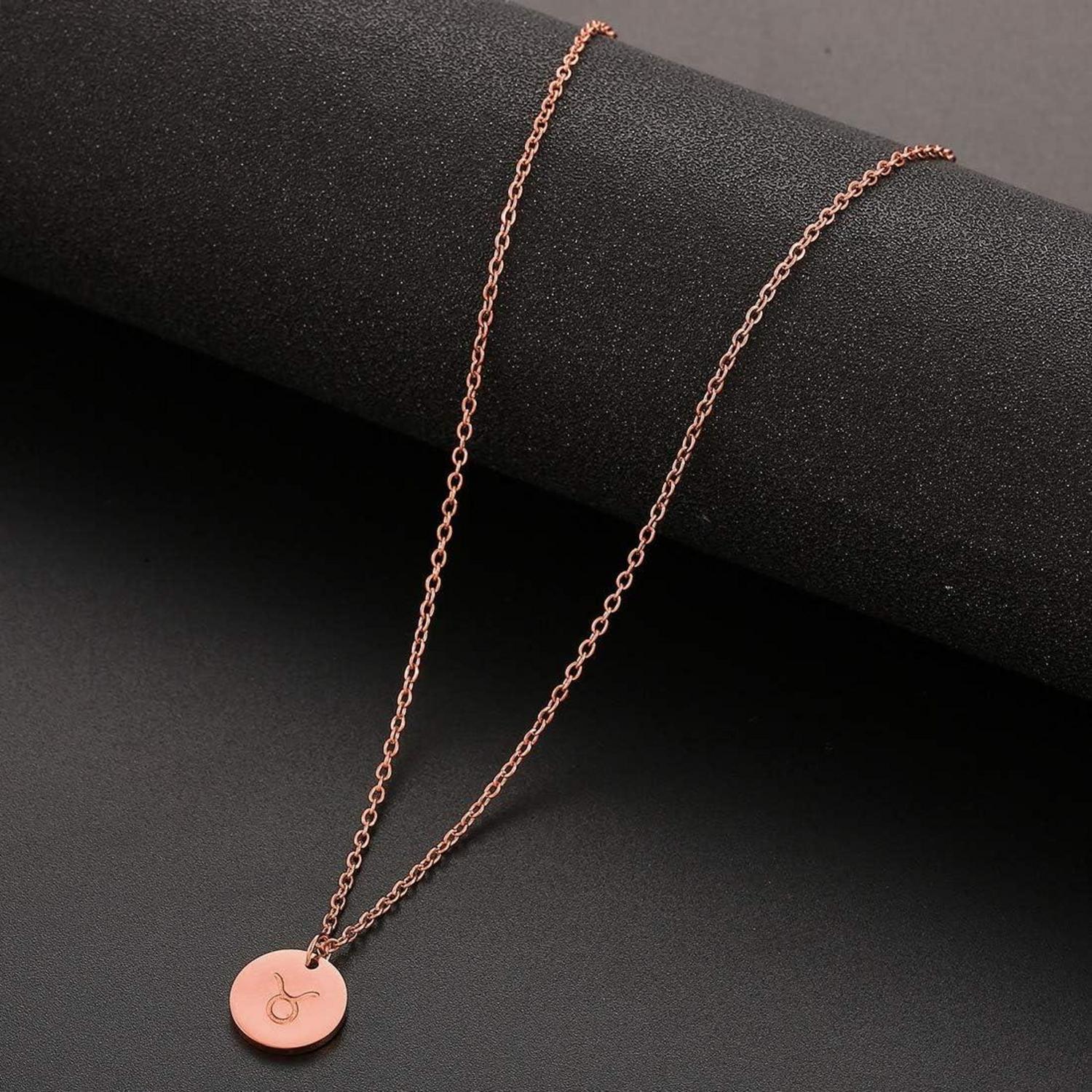 AFSTALR Sternzeichen Kette Gold Damen Horoskop Mutter Tochter Freunde Geburtstag