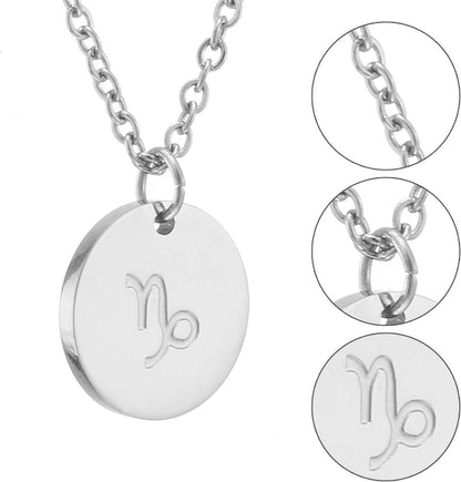 Sternzeichen Kette Gold Silber Rosegold Steinbock Horoskop Damen