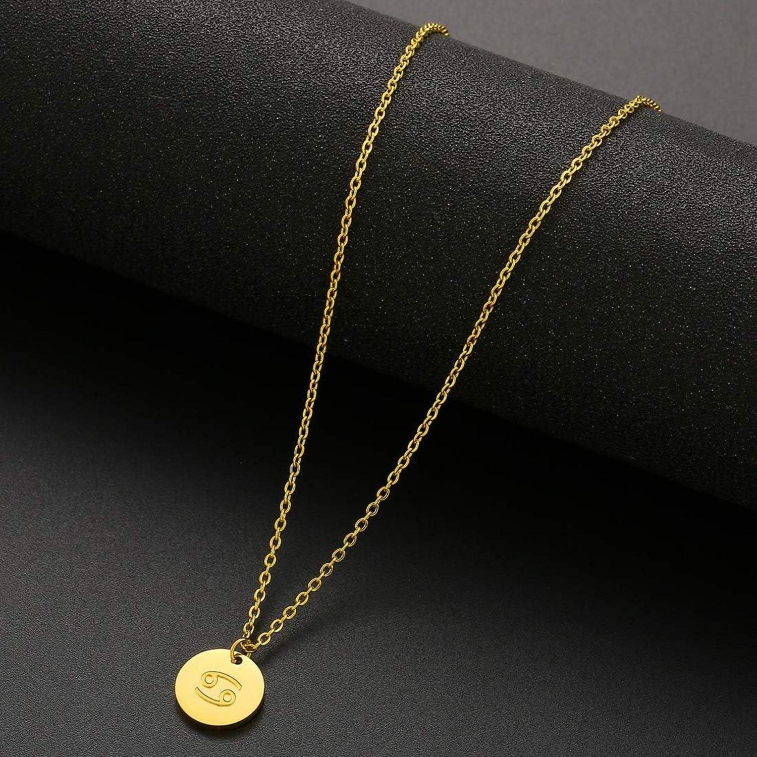 Sternzeichen Kette Gold Krebs Horoskop Damen Geschenk Mutter Tochter