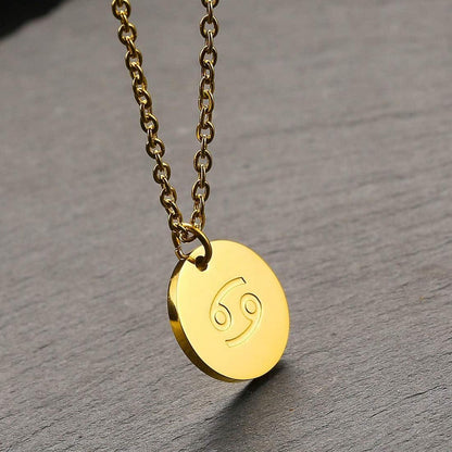 Sternzeichen Kette Gold Krebs Horoskop Damen Geschenk Mutter Tochter