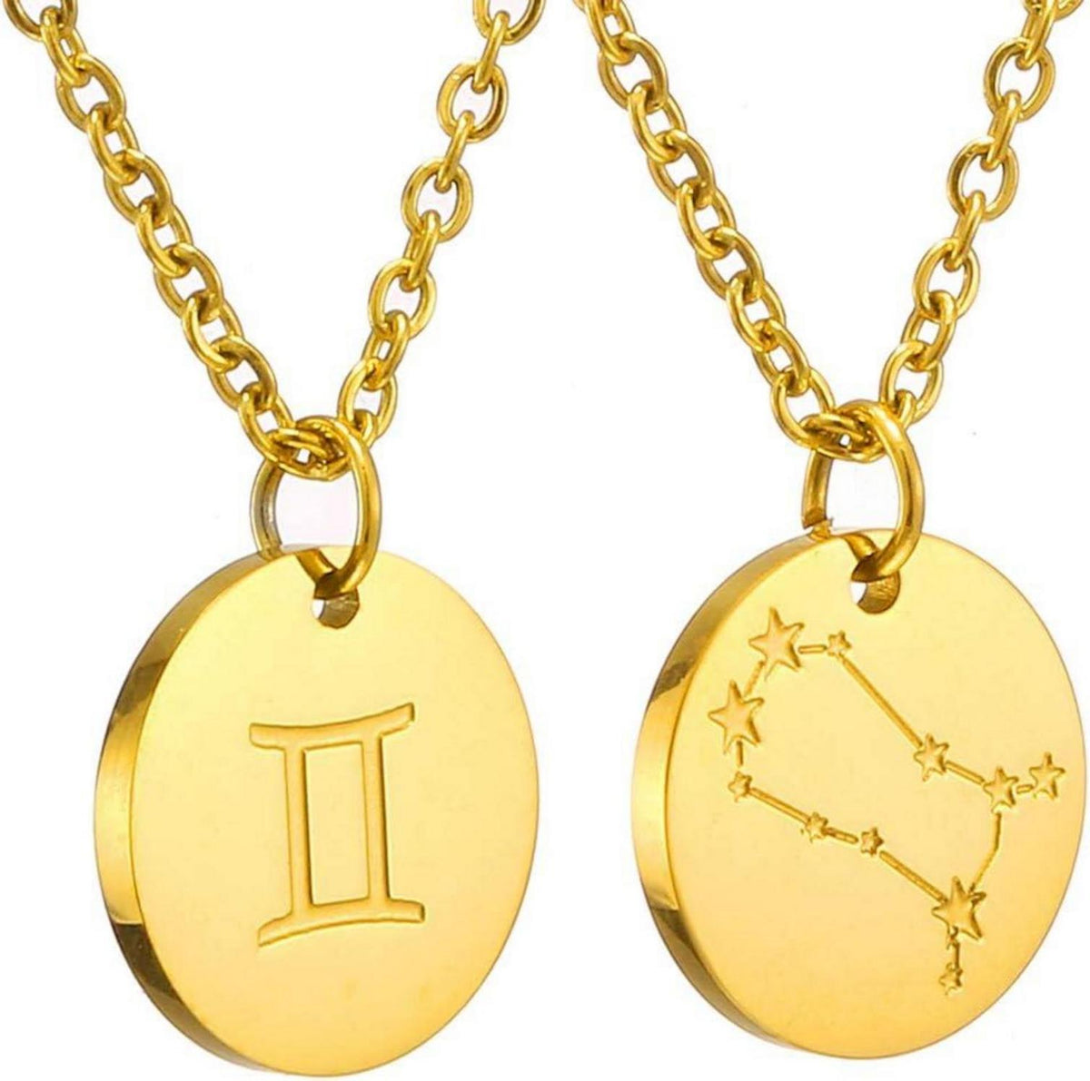 Sternzeichen Kette Gold Zwilling Horoskop Mutter Tochter Freunde