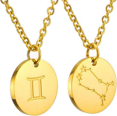 Sternzeichen Kette Gold Zwilling Horoskop Mutter Tochter Freunde
