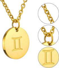 Sternzeichen Kette Gold Zwilling Horoskop Mutter Tochter Freunde