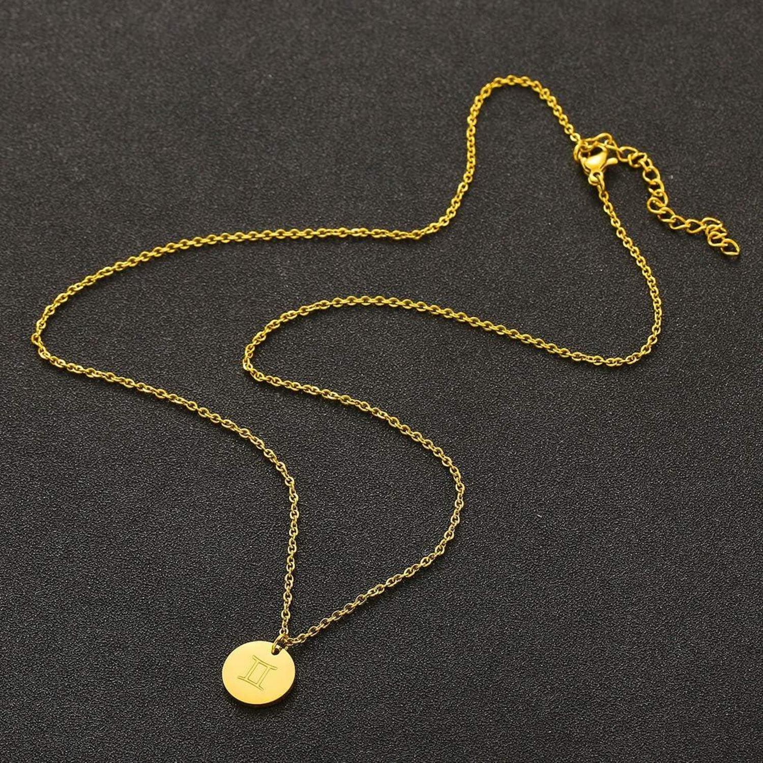 Sternzeichen Kette Gold/Silber Damen Horoskop Mutter Tochter Freunde