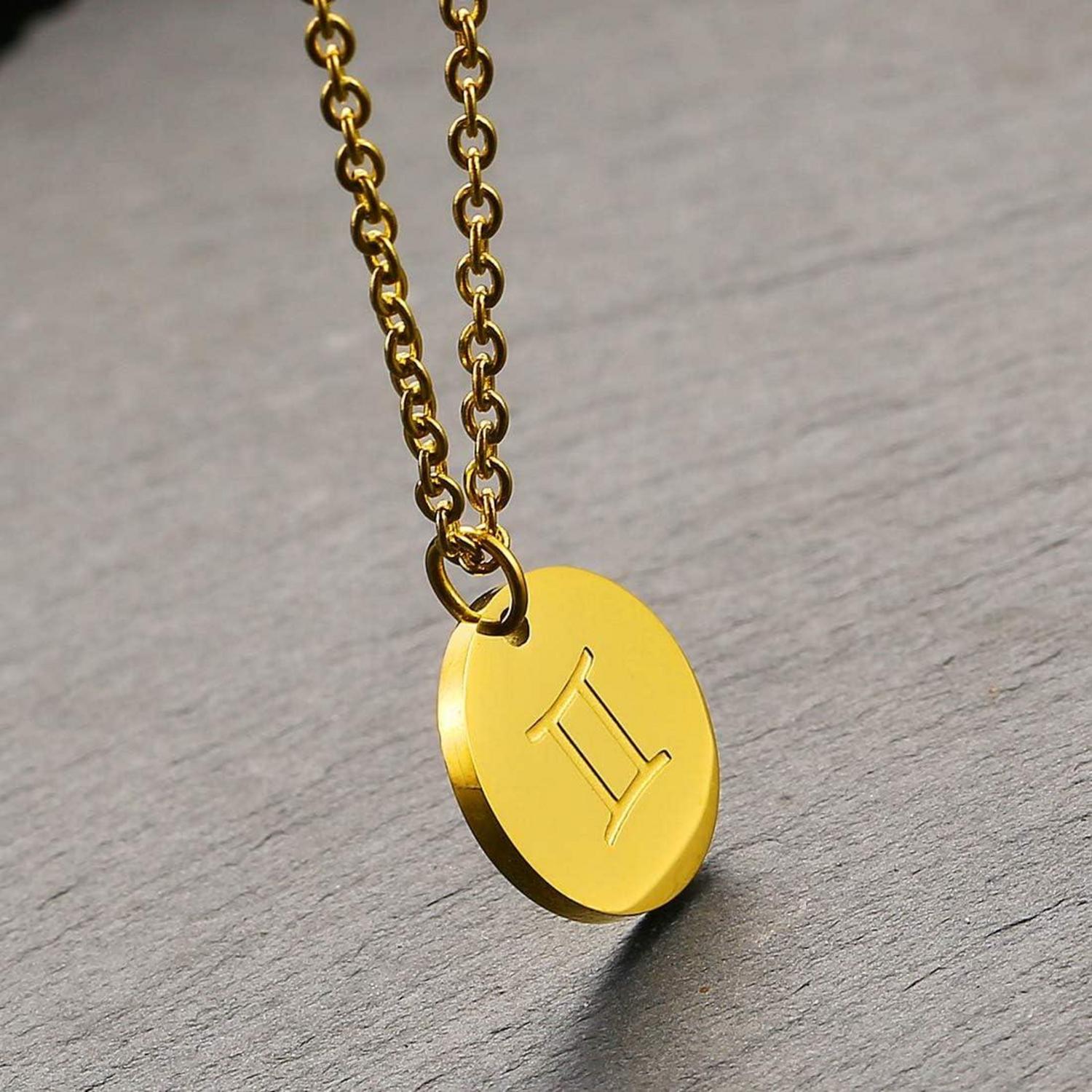 Sternzeichen Kette Gold Zwilling Horoskop Mutter Tochter Freundin