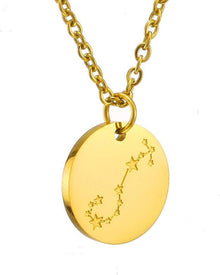 Sternzeichen Kette Gold Skorpion Horoskop Damen Geschenk