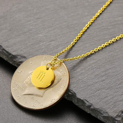 Sternzeichen Kette Gold Skorpion Damen Geburtstagsgeschenk