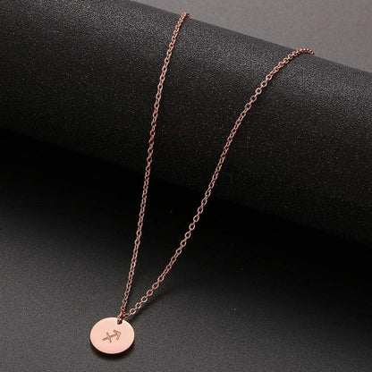 AFSTALR Sternzeichen Kette Gold Schütze Geburtstagsgeschenk
