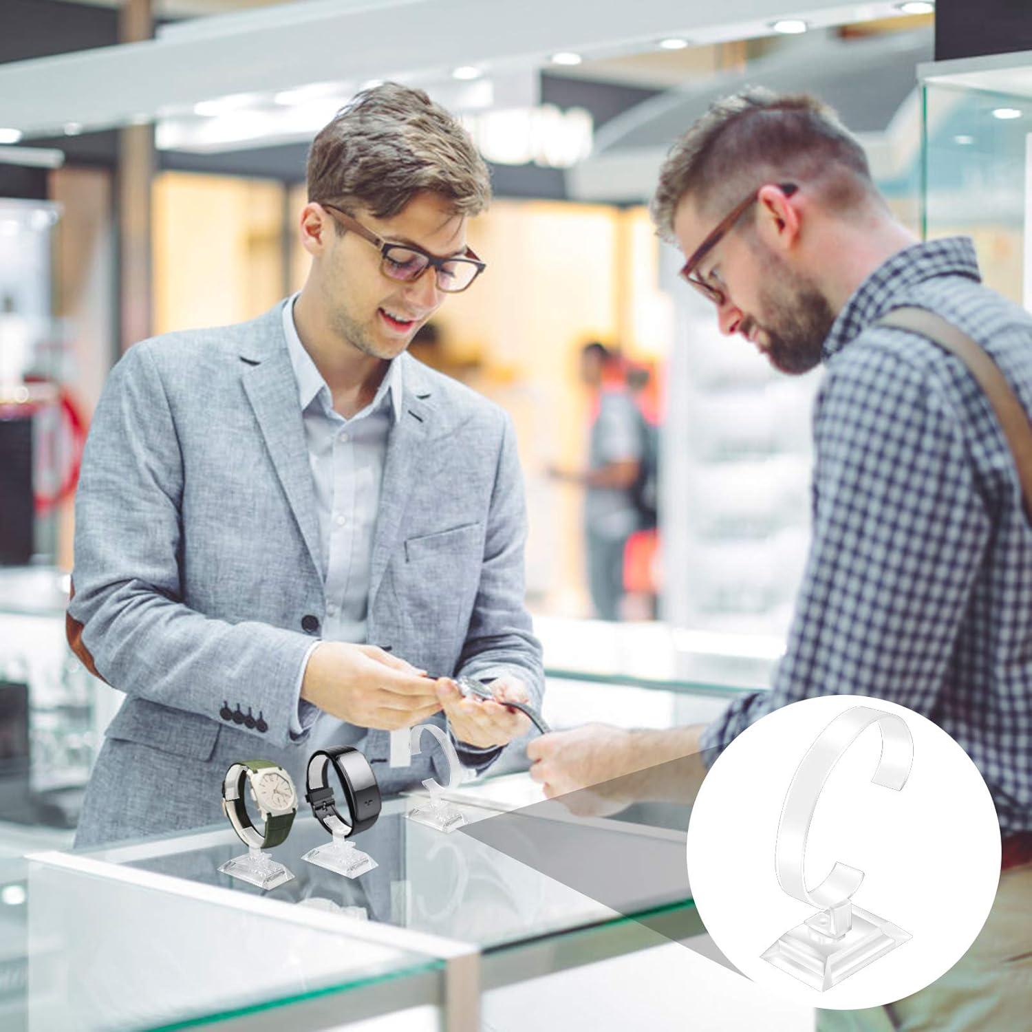 Acryl Uhrenhalter Set Ausstellungsstand Schmuckständer Display