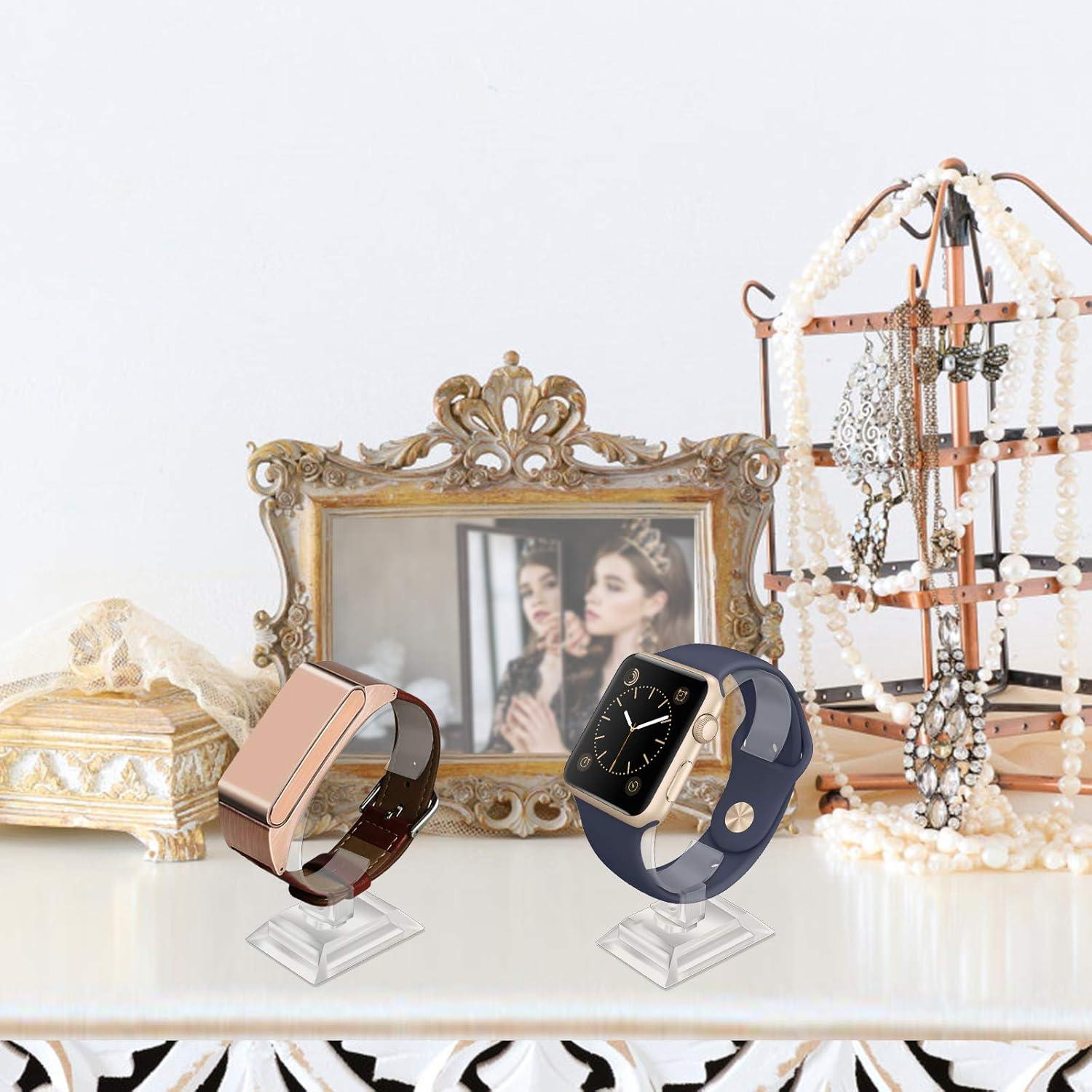 Acryl Uhrenhalter Set - Schmuckständer für Uhrenpräsentation
