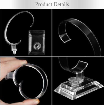 Acryl Uhrenhalter Set - Schmuckständer für Uhrenpräsentation