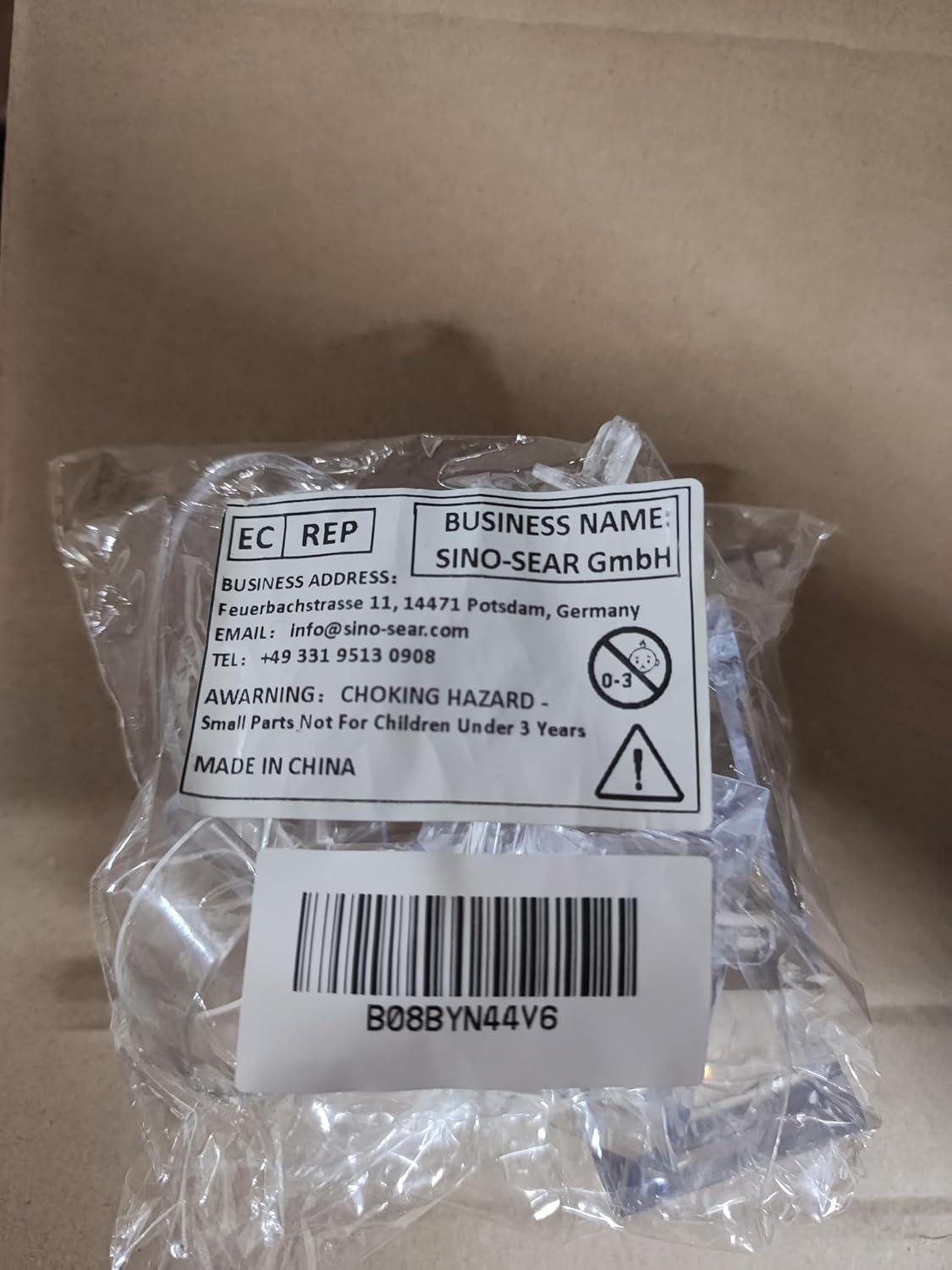 Acryl Uhrenhalter Set für Damen und Herren, 4 Stück in verschiedenen Größen