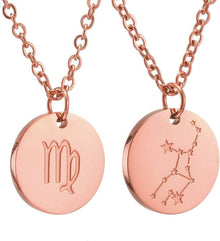 Sternzeichen Kette Gold Silber Damen Horoskop Mutter Tochter Freunde