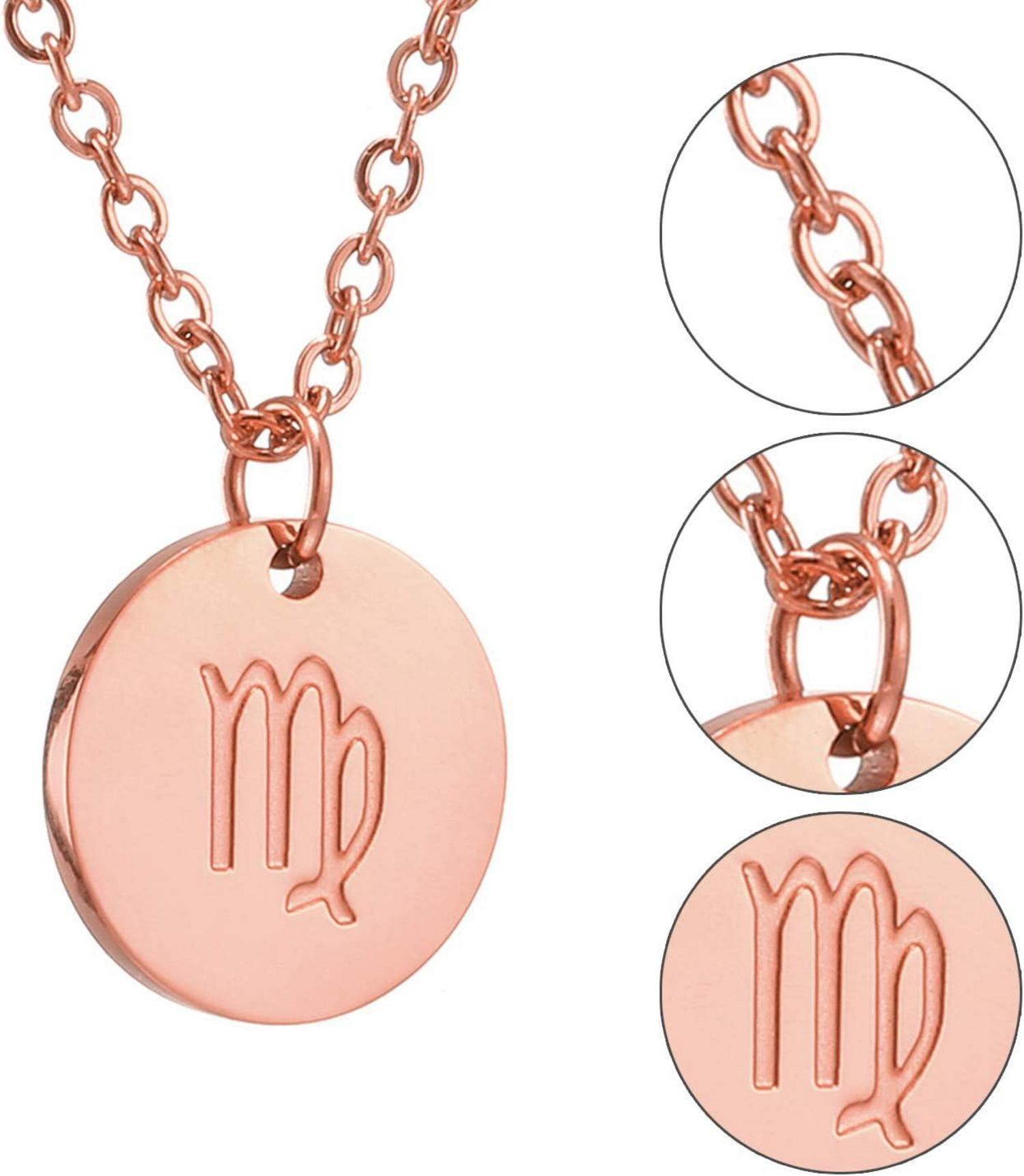 Sternzeichen Kette Gold Silber Damen Horoskop Mutter Tochter Freunde