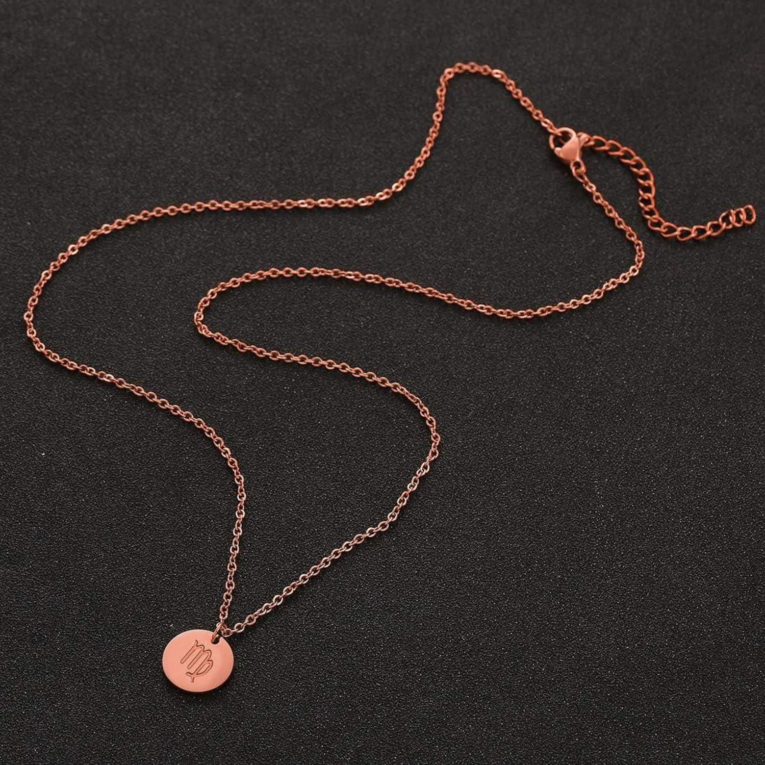 Sternzeichen Kette Gold/Rosegold/Silber Damen Horoskop Mutter Tochter
