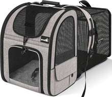 Hunderucksack Erweiterbar Faltbar Katzenrucksack Große Katzen mit