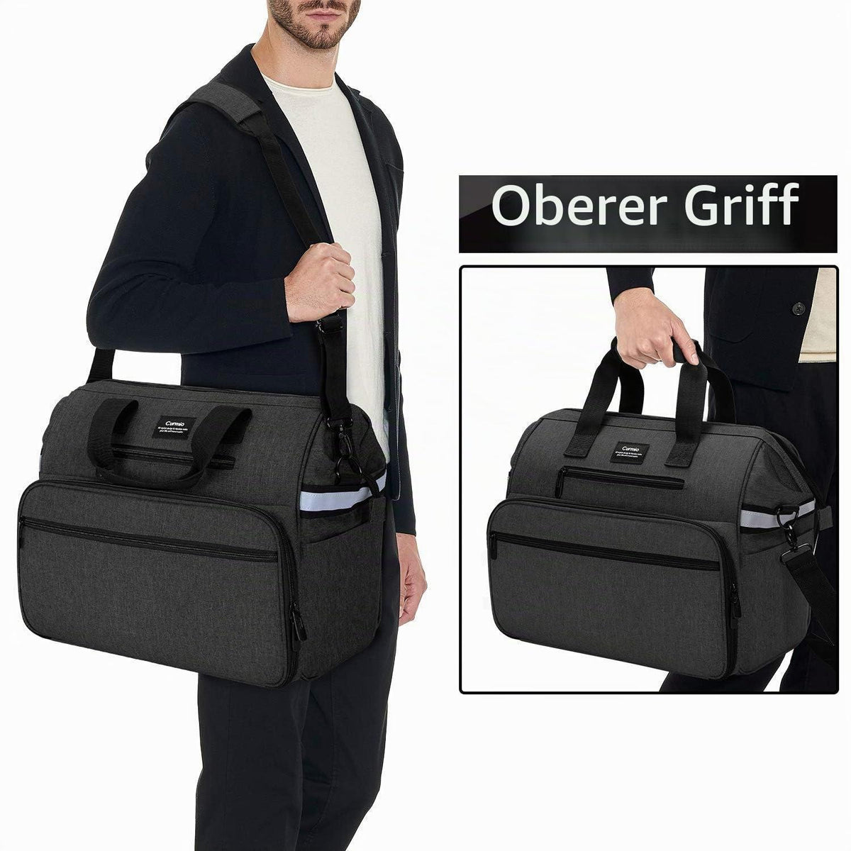 Erste-Hilfe-Tasche | Medizinische Aufbewahrungstasche Schwarz