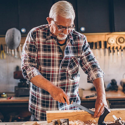 18-tlg. Feilenset Metall und Holz mit Tragetasche, Profi
