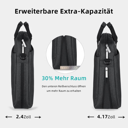 Voova große Laptoptasche für 17-17,4 Zoll Laptop, 30% mehr