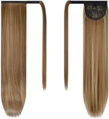 BARSDAR 70cm lange glatte Pferdeschwanzverlängerung