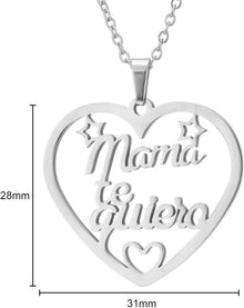 Mama Halskette Lebensbaum Anhänger Muttertag Geschenk