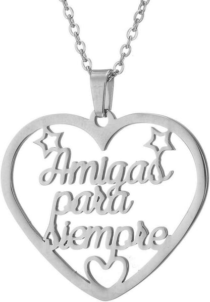 Mama Geschenk Kette Lebensbaum Anhänger Herz Silber Gold 45+5 cm