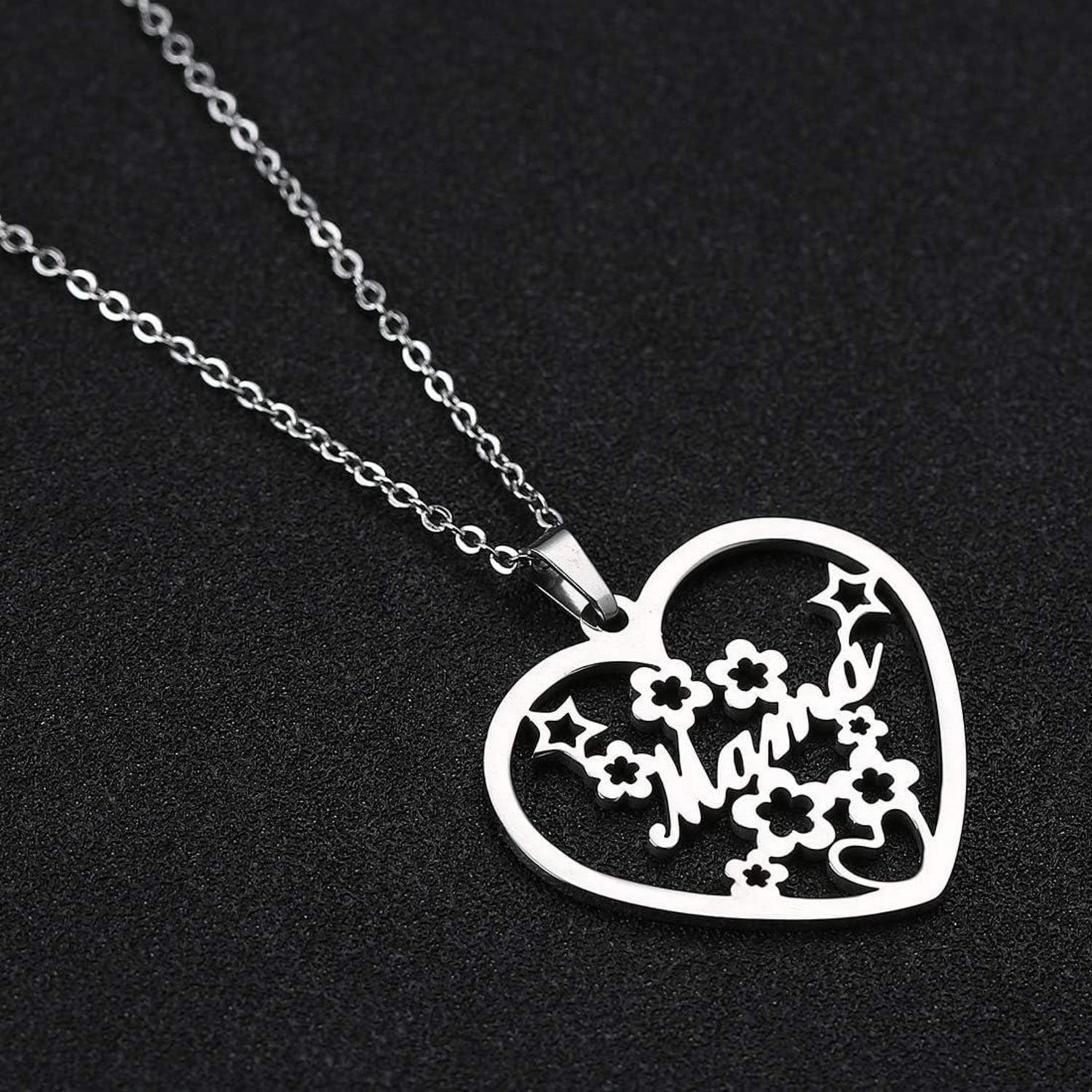 Mama Kette mit Lebensbaum Anhänger Muttertag Halskette Gold/Silber