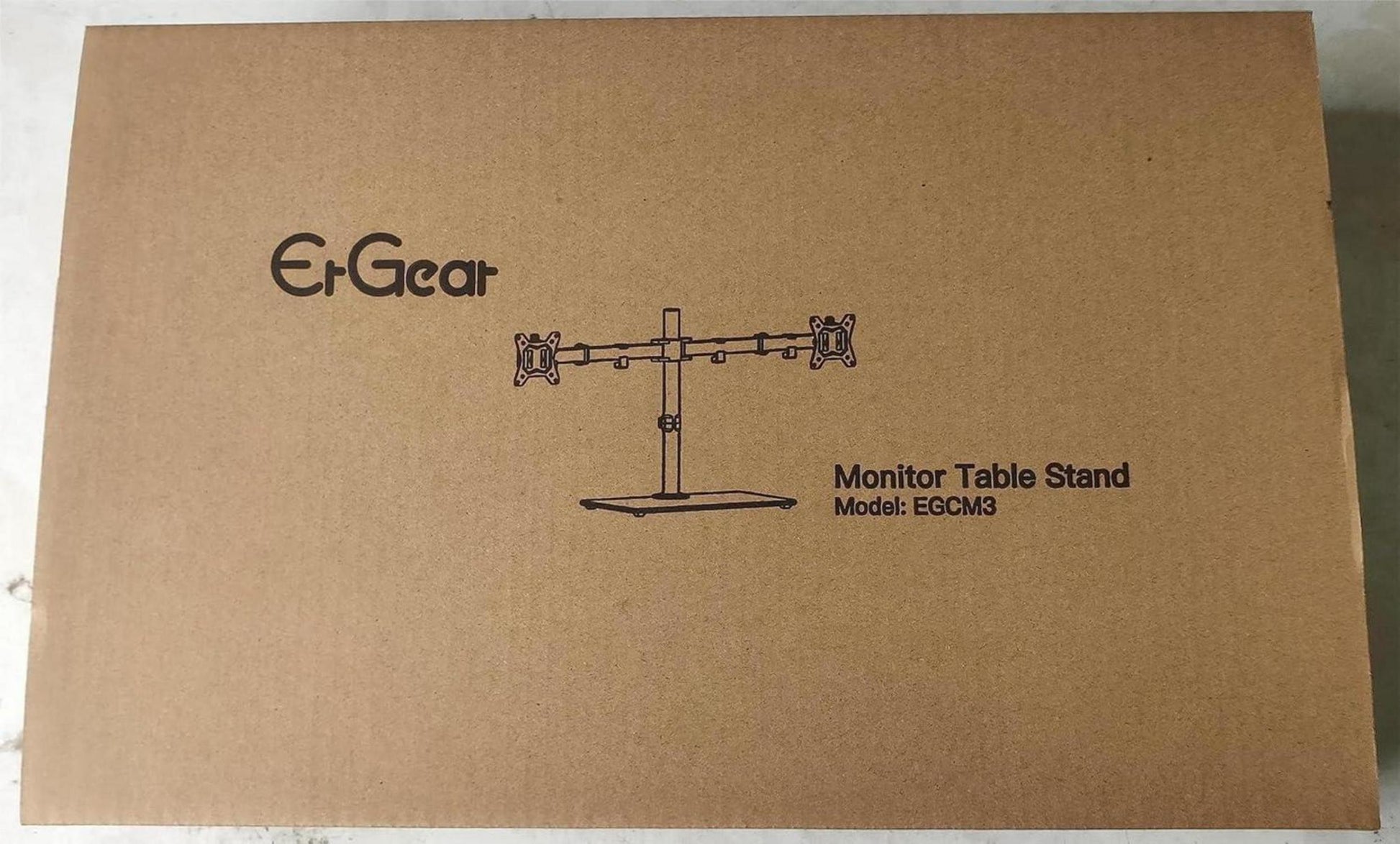 ErGear Monitor Halterung 2 Monitore 13-32 Zoll Schwenkung 180° Drehung 360° VESA 75/100mm 8KG