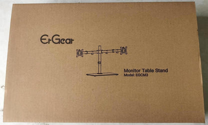 ErGear Monitor Halterung 2 Monitore 13-32 Zoll Schwenkung 180° Drehung 360° VESA 75/100mm 8KG