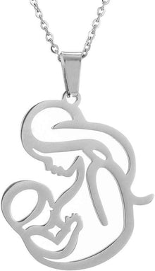 Mutter Geschenk Mama Kette Lebensbaum Anhänger Halskette Gold/Silber
