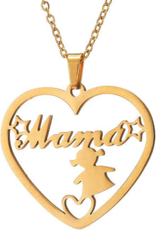 Mutter Plot Geschenk Mama Kette Lebensbaum Anhänger Gold Silber 50cm