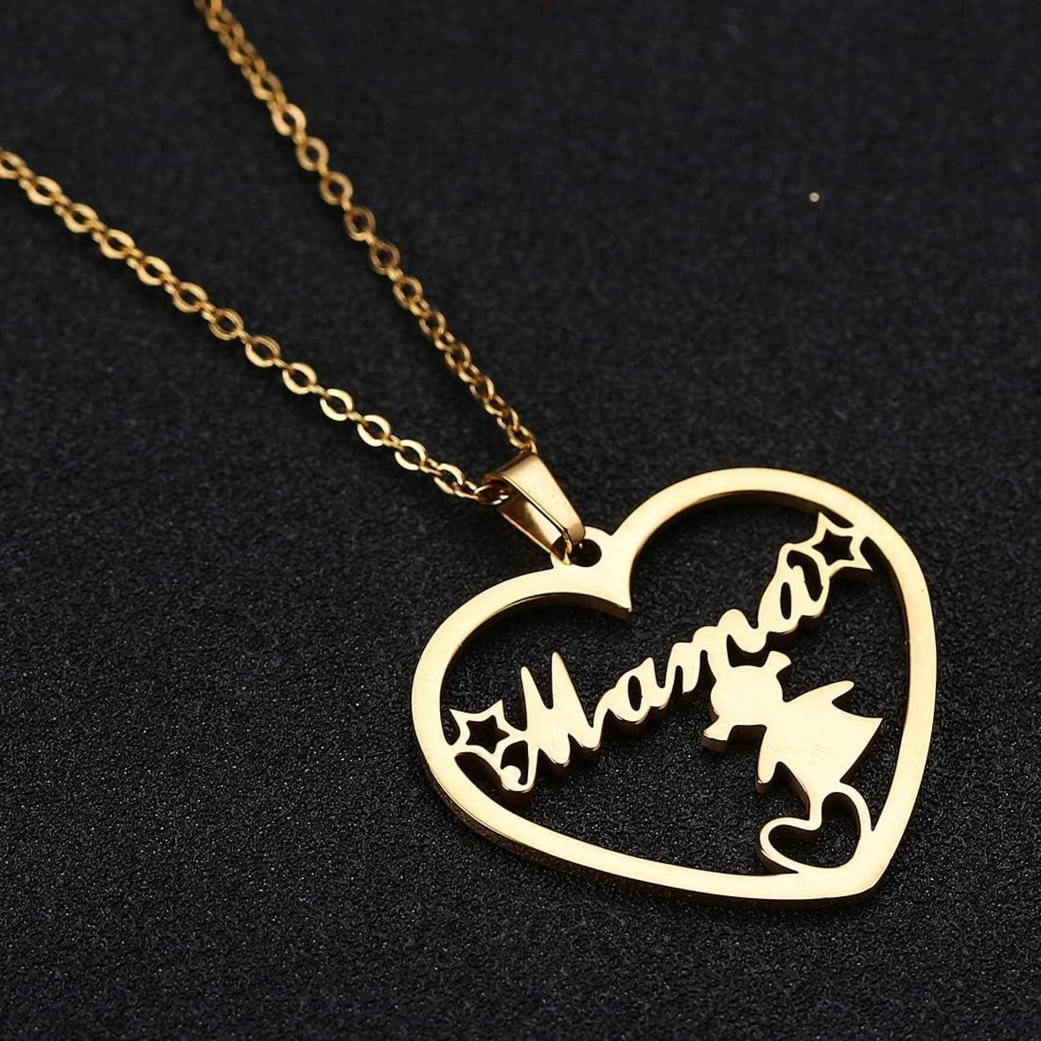 Mutter Plot Geschenk Mama Kette Lebensbaum Anhänger Gold Silber 50cm