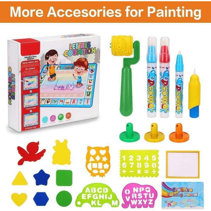 Wasser Doodle Matte XL Aqua Drawing Painting Malmatte mit