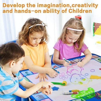 Wasser Doodle Matte XL Aqua Drawing Painting Malmatte mit