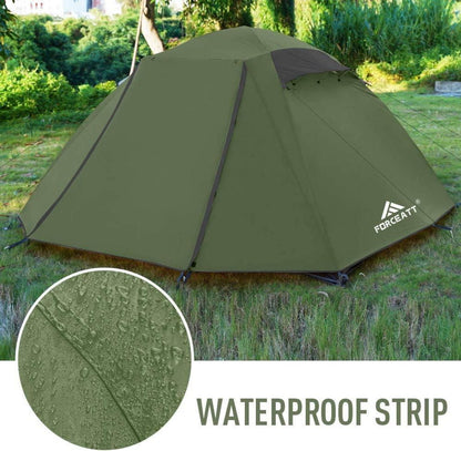 Forceatt Zelt 2/3/4 Personen Camping Wasserdicht Ultraleicht