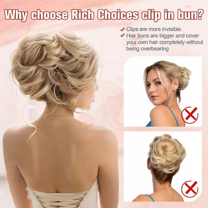 Haarteil Dutt Dunkelbraun – Hochsteckfrisur für besondere Anlässe
