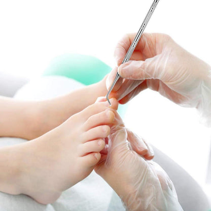 Eckenheber Nagelfeile Set Edelstahl professionelle Maniküre