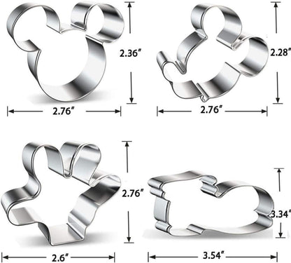 8-teiliges Cartoon-Ausstecher-Set für