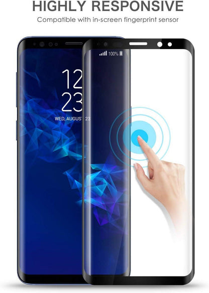 Schutzfolie für Samsung Galaxy S9 Plus Displayschutzfolie 2er Pack 9H