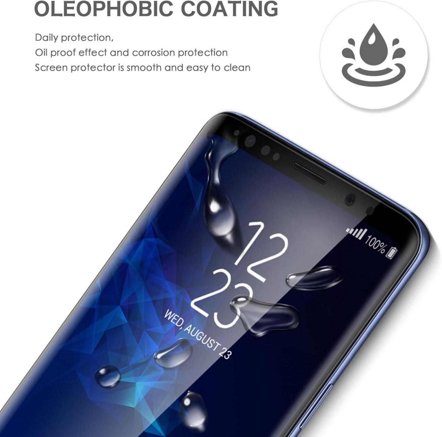 Samsung Galaxy S9 Plus Schutzfolie [2 Stück] 9H Härte Displayschutzfolie