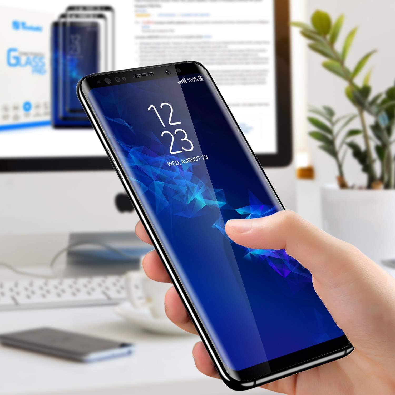 Schutzfolie Samsung Galaxy S9 Plus/S9+ Panzerglas Displayschutz 2er Set