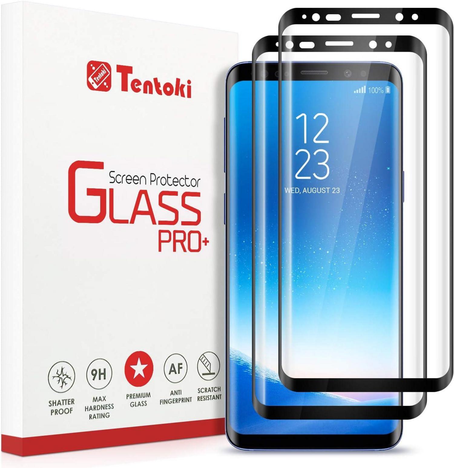 Schutzfolie Samsung Galaxy S8 Plus 2er Set Displayschutzfolie 9H Härte