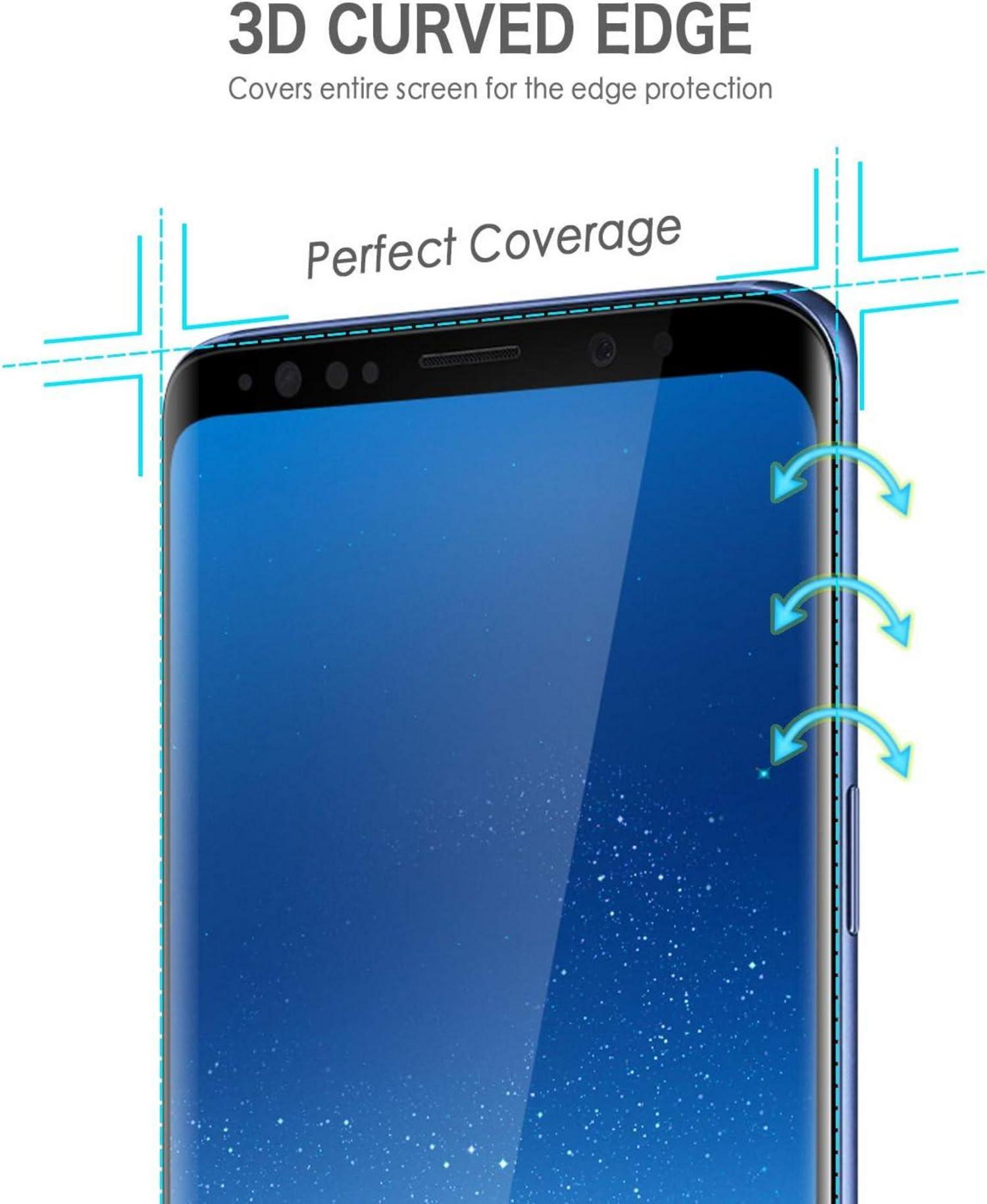 Panzerfolie Displayschutz Samsung Galaxy S8 Plus S8+ 9H 2 Stück