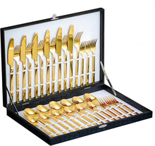 30-teiliges Besteckset aus Edelstahl 18/10 in