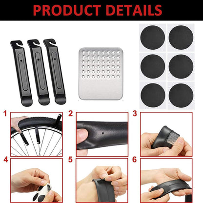 Fahrrad Reparatur Set 16-in-1 Multitool Satteltasche